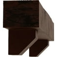 thumbnail image 4 of Ekena Millwork 4"H x 8"D x 48"W Knotty Pine Faux Wood Fireplace Mantel Kit with Ashford Corbels, Natural Pecan, 4 of 10