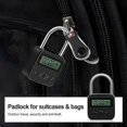 thumbnail image 3 of Metal Timer Lock LCD Display Multi-Function Electronic Time 99 Hours Max Timing USB Rechargeable Timer Padlock, 3 of 5