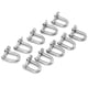thumbnail image 5 of Grillete de ancla en D grillete de ancla de 10 piezas de servicio pesado Grillete de ancla de pasador de tornillo de acero inoxidable 304 para varios barcos para aplicaciones ANGGREK Otros, 5 of 8