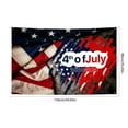 thumbnail image 3 of luoshd Independence Day Decorations Congratulations Independence Day Banner Holiday Party Decorations Hanging Flags Patriotic Decorations Photo Backdrops, 3 of 7