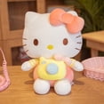 thumbnail image 3 of Kawaii Kuromi gatito gato de peluche muñeca variedad de ropa gatito muñecas niña cama durmiendo juguetes de peluche para niños, 3 of 4
