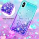 thumbnail image 4 of Funda para iPhone X/iPhone XS Transparente con Brillos Carcasa Protectora Antigolpes con Glitter Brillante, 4 of 5