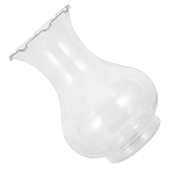 ELAYARD Hyacinth Vase Plastic Clear Bud Bottle 6Pcs