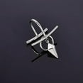 thumbnail image 3 of QQTDFG 1 Piece Stainless Steel Wrap Lip Cuff Fake Labret Lip Piercing Punk Face Jewelry-Style 3, 3 of 6