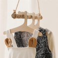 thumbnail image 3 of 10 Pcs Baby Creative Hanger Rack Baby Wooden Clothes Hanger Home Girls Princess Room Nursery Decor, 3 of 5