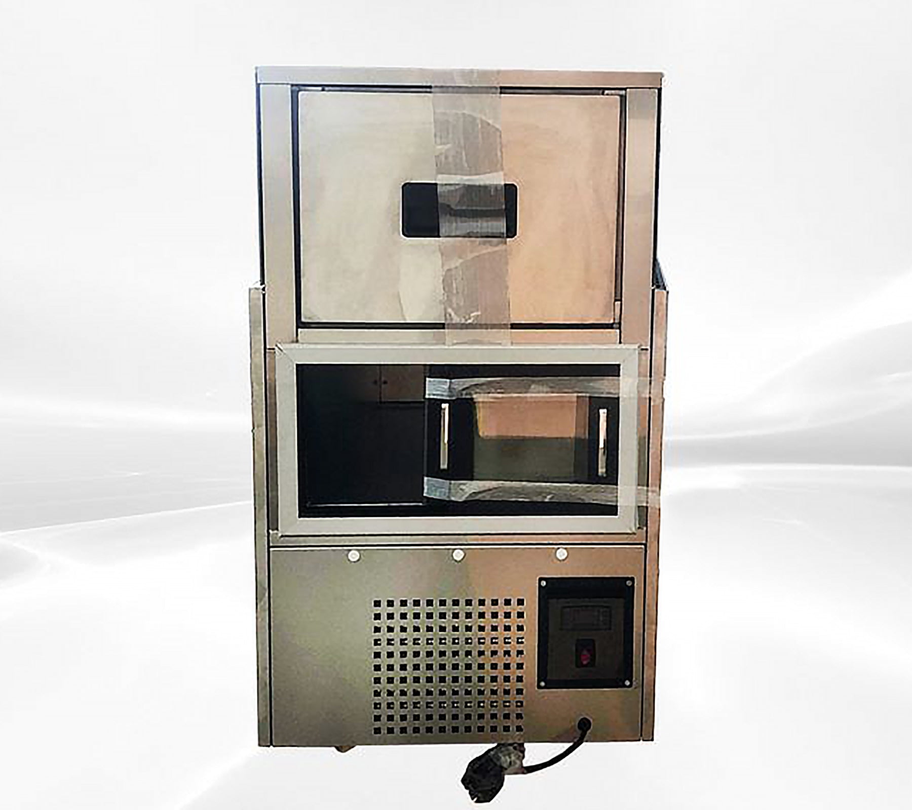 24" Luxury Commercial Refrigerated Bakery Display Case, Cake Showcase Refrigerator with LED Lighting, NSF Certified