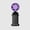 Gray, variant on Lunxisen 1 Pcs Ultra High Speed Thermoelectric Cooling Handheld Fan for Personal Use Portable Rechargeable Mini Fan Cooling Gadget for Outdoor Activities