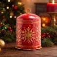 thumbnail image 6 of Cord Xmas Decorative Jar, Christmas Decorations Indoor Outdoor Party Room Home Decor Accents, Villa Tabletop Decor for Mantel, Shelf, Home Room Holiday Decor, 6 of 7