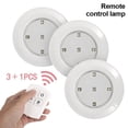 thumbnail image 4 of NEW 3/6/9/12PCS Wireless Remote Control LED Light Under Closet Lamp Bright for Kitchen Cabinet Closet Bedroom Stairs, 4 of 6