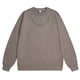 thumbnail image 1 of pstuiky camisas de manga larga para hombre, Camiseta de manga larga con cuello redondo y cadena de color liso para hombre. Blusa de manga larga con cuello redondo. tops de invierno para hombre l, 1 of 3