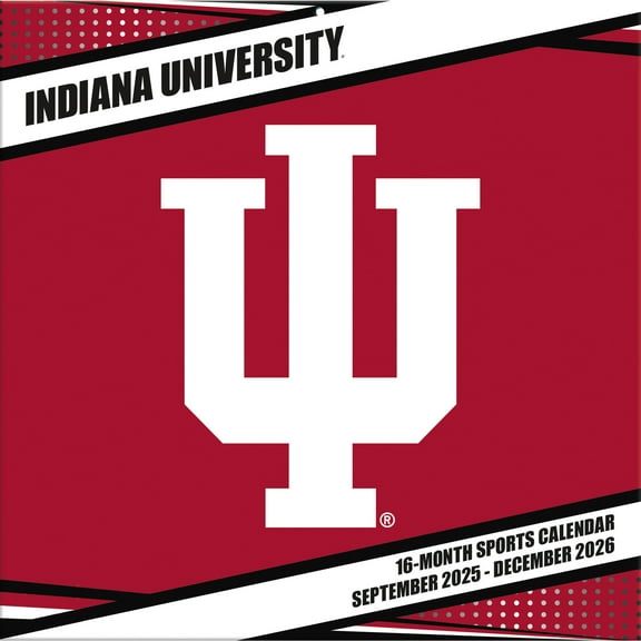 Indiana Hoosiers 2026 16M Turner Wall Calendar - Pf
