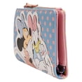 thumbnail image 4 of Loungefly Disney Minnie Mouse & Daisy Duck Pastel Color Block Dots Flap Wallet, 4 of 4