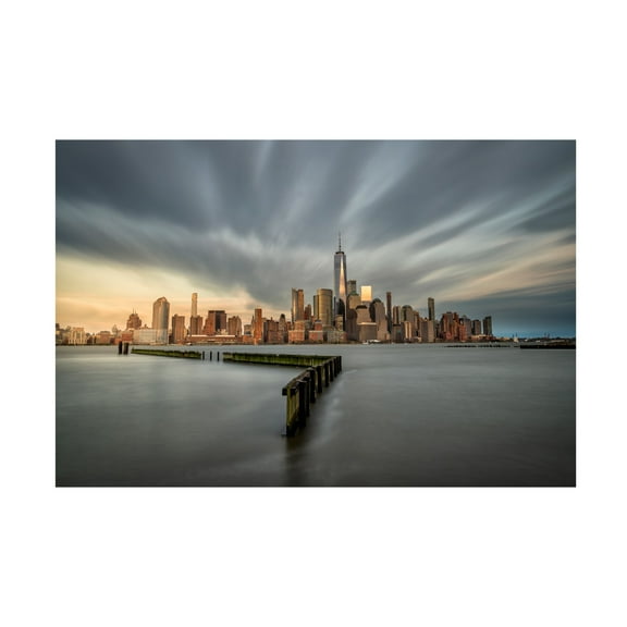 Canvas Wall Art - Alvaro Perez Aamp 'Scape' Wall Art for Living Room, Bedroom, or Office D?cor by Trademark Fine Art - 19 x 12 Inches