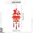 thumbnail image 3 of Chinese New Year Decorations 2026, 1pcs Lunar New Year Horse Hanging Pendant, Years of The Horse Ornament for Wall Window Door, 3 of 8