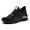Black-Gray, variant on OwnShoe Steel Toe Work Shoes for Men Women Breathable Safety Sneakers Industrial Boots Size 5 Men/6 Women