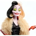 thumbnail image 2 of Disney Villains Evil Queen, Cruella de Vil & Yzma Doll 3-Pack, 2 of 5