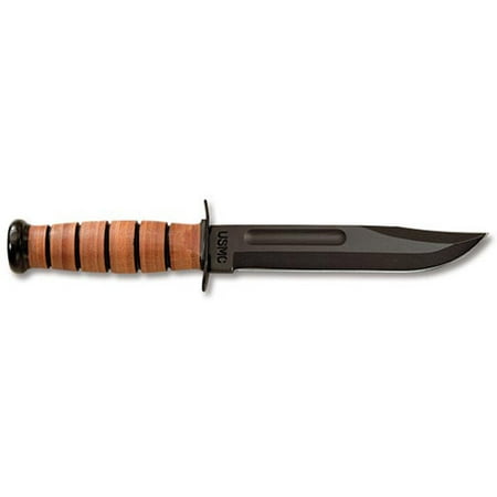 Ka Bar Knives Aluminum Knife - Ka-Bar Full-Size USMC Plain Edge Knife