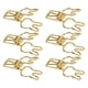 thumbnail image 4 of Clips para carpetas de papel, 100 unidades, clips para carpetas, lindas abrazaderas de papel, clips para carpetas de oficina, rendimiento de primer nivel Jadeshay  A, 4 of 8