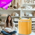 thumbnail image 4 of Titcea Clothes Storage Bins with Lids, 260L Thickened Oversized Capacity Moving Packing Bag with Reinforced Handle, Under Bed Storage Containers for Clothing, Blanket, Comforters, Bed Sheets, Toys, 4 of 8