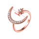 thumbnail image 5 of Anillo de luna para mujer, accesorios de joyería de boda de compromiso, regalo para mujeres y niñas Wmkox8yi  sjalhkljlk1662, 5 of 6