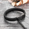 thumbnail image 6 of XIUDA Cremation Bracelet for Ashes Leather Urn Bracelet Cremation Jewelry Ash Bracelets Memorial Bangle Ashes Keepsake for Women Men, 6 of 6