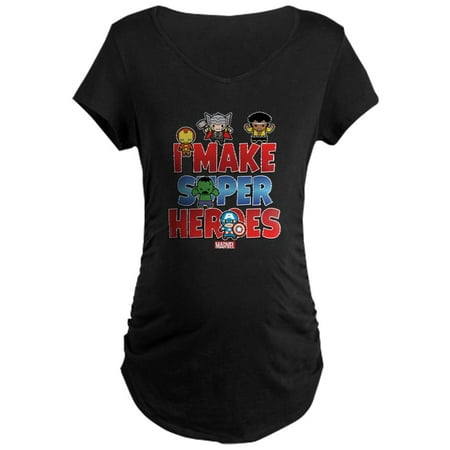 CafePress - I Make Super Heroes Maternity Dark T Shirt - Maternity Dark (Best Way To Make Girl Pregnant)