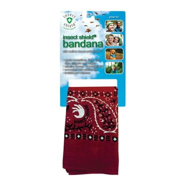 Insect Shield Bandana Cloth For Mosquitoes/Ticks 1 pk - Case Of: 1; Each Pack Qty: 1