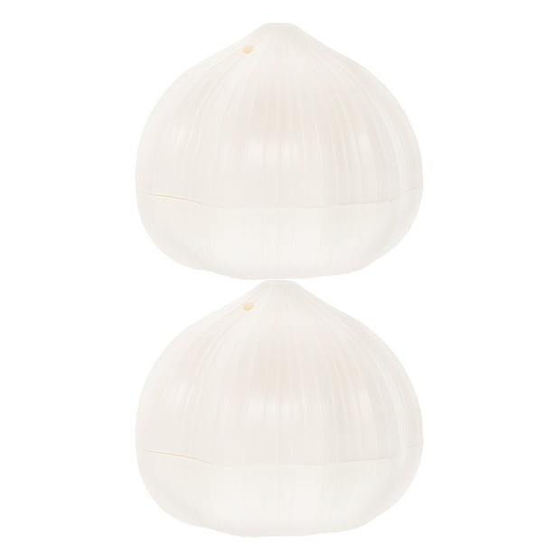 2 prensadores de ajo manuales, herramienta única para modelar ajo, picadora de ajo, mini picadora de ajo, trituradora de ajo y jengibre, herramienta para picar ajo