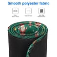 thumbnail image 3 of Long Mouse Pads for Desk,Green Christmas Santa and Icon Pattern Desk Mats on Top Of Desks, Desk Mouse Pad Extra Large with 3mm Non-Slip Base and Stitched Edge for Gaming,Office,Work,Home 47.3x23.6in, 3 of 5