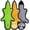 3PACK-L, variant on No Stuffing Dog Toys Crinkle Squeaky, Long Lasting Chews for Aggressive, Durable Plush Dog Puppy Chew Toys for Teething, with 6 Tough Layers for Small Medium Large Breed