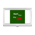 thumbnail image 1 of Dont Buy The Sun Oppose Business Card Holder Case Pocket Box Wallet, 1 of 3