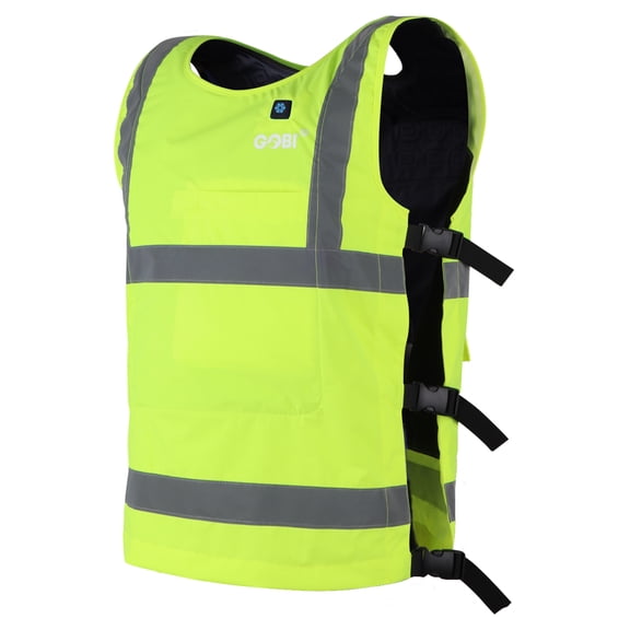 Breeze II Unisex High-Vis Cooling Vest by Gobi Heat