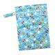 thumbnail image 4 of Bolsa de pañales reutilizable para bebé, con bolsillo estampado, 36 x 28 cm Azul, 4 of 9
