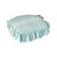 thumbnail image 2 of Cojín de silla con bordado de encaje de 15,7 x 15,7 pulgadas, con esponja en forma de herradura y borde con volantes, lavable, azul, verde, rosa y gris | Cojín duradero y transpirable que no se dec, 2 of 5