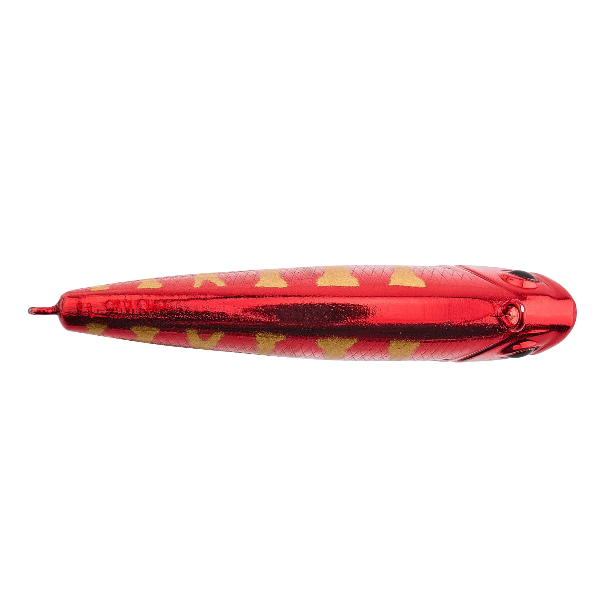 Berkley Finisher, 2 in, Glide Baits, Chrome Red Perch (1 Count)