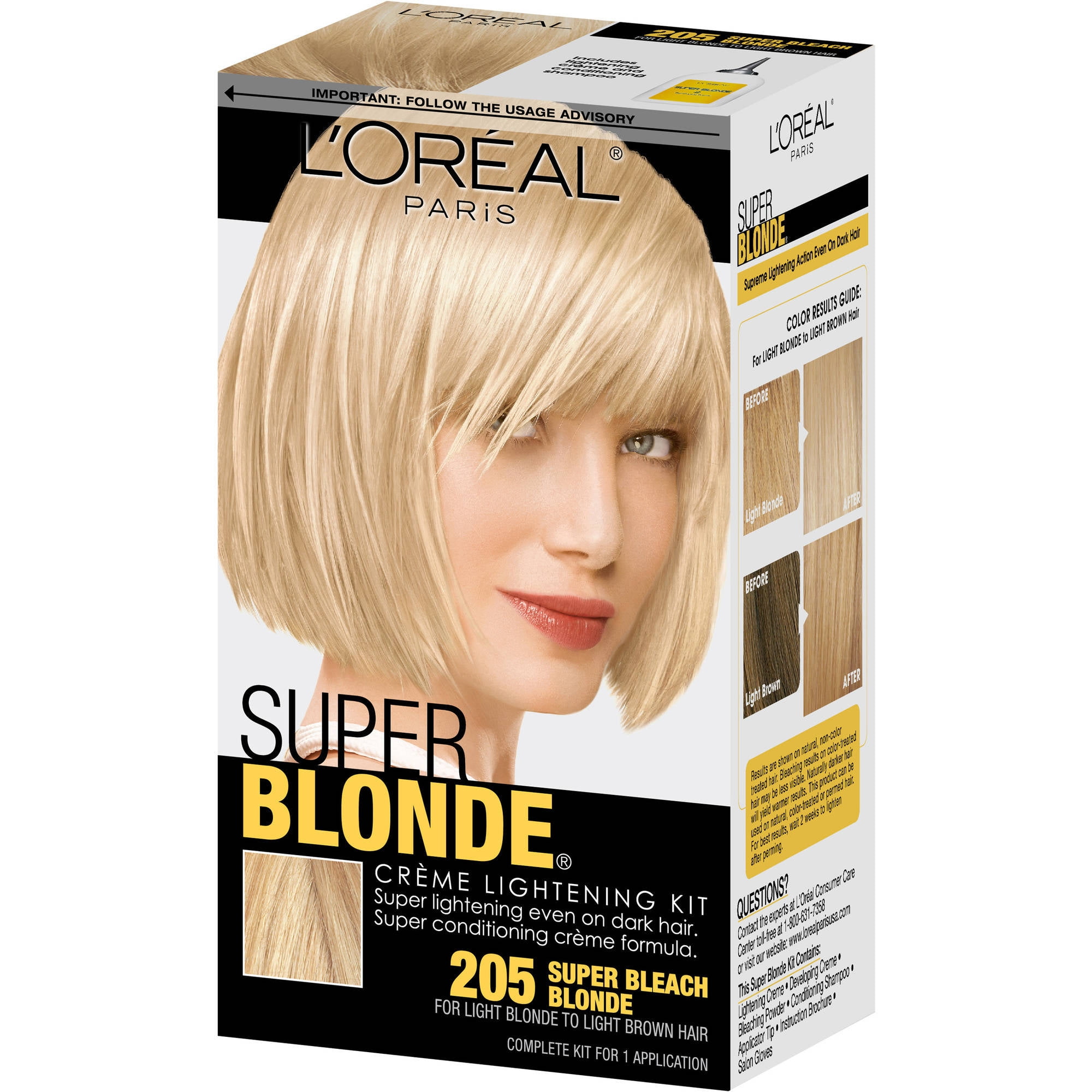 LOreal Paris Super Blonde Creme Lightening Kit Super Bleach