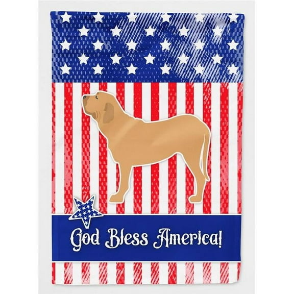 USA Patriotic Fila Brasileiro Flag Canvas House Size