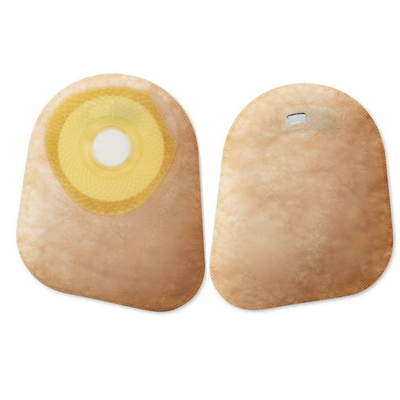Premier One-Piece Closed End Beige Colostomy Pouch, 7 Inch Length, 5/8 to 2-1/8 Inch Stoma (BX/30)