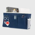 thumbnail image 2 of Bedside trolley/bedside storage bag hanger for bunk and hospital beds, dorm bed rails, 2 of 7