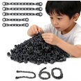 thumbnail image 4 of Ajuzolu Paquete a Granel de Eslabones de Cadena 60 Piezas Gris Oscuro, 4 of 8