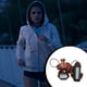 thumbnail image 2 of Yuarrent Luces para correr Lámpara de advertencia nocturna Linterna recargable Camping Correr Jogging Ciclismo Haz ajustable Seguridad nocturna Estufas de camping, 2 of 6