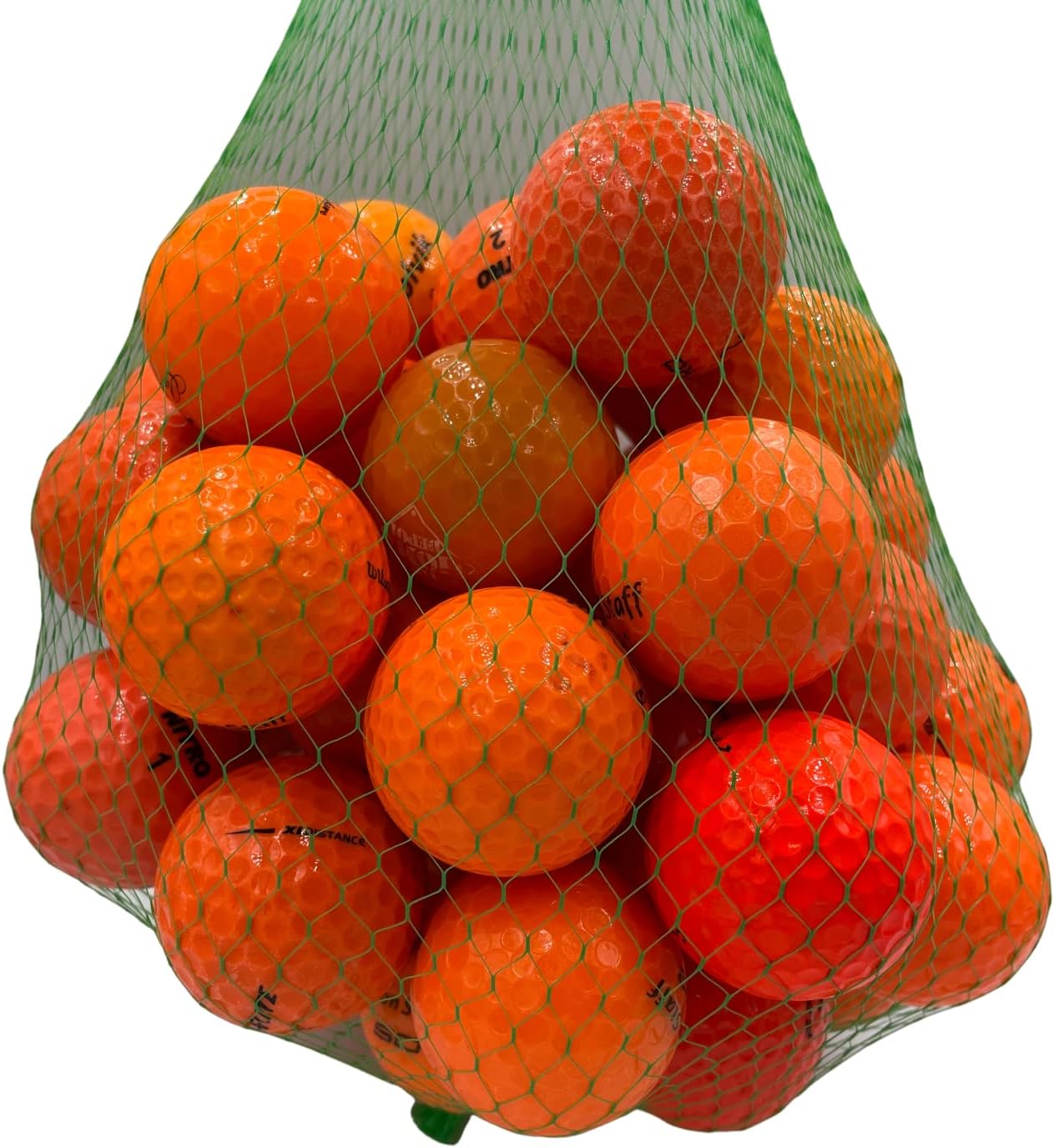 Golf Ball Planet - 50 Pack Orange Recycled Golf Balls (5A / Mint)