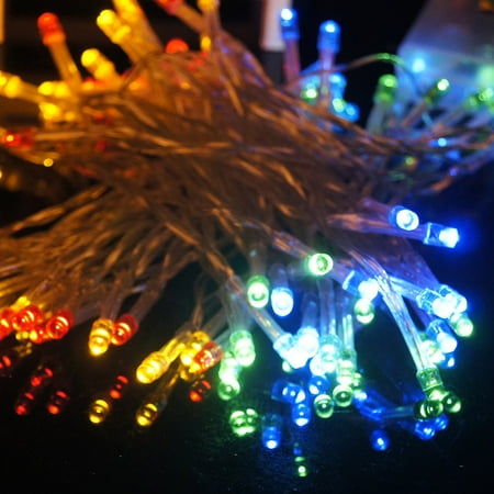 10m 72 LED Battery Operated Party Christmas New Year Party String Light Extra-long standby Time ...