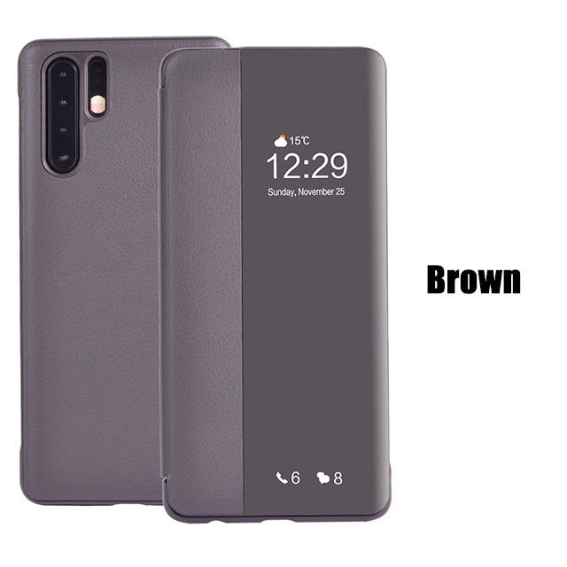 Para Huawei Huawei P30pro Flip Window Mate20 Smart Sleeping Phone Cover Sincero Hogar