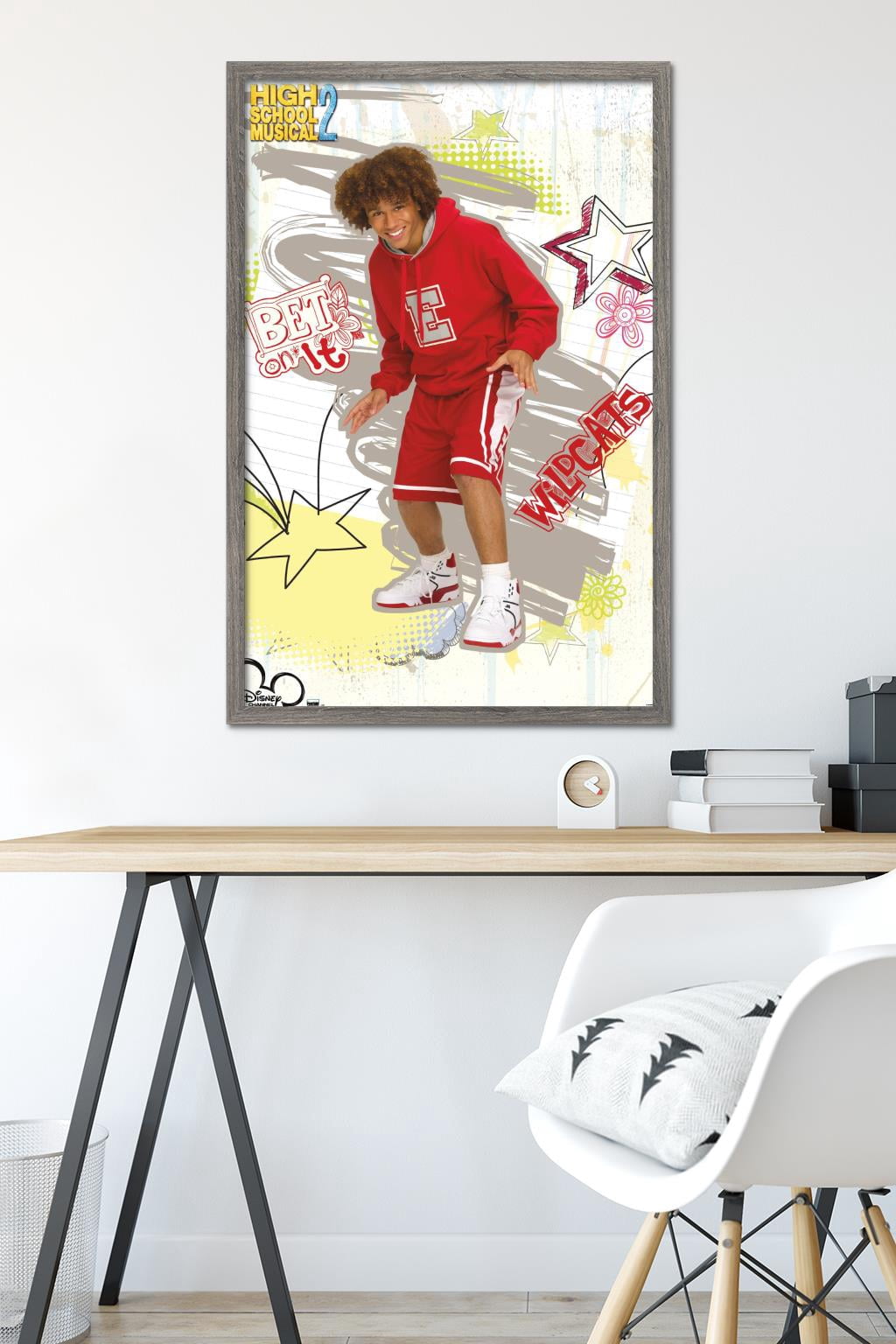 High School Musical 2 - Bet On It Wall Poster, 22.375" x 34" Framed