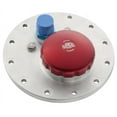 thumbnail image 4 of Jaz Products 391-452-06 Fuel Cell Filler Plate - Vented Twist Lock Cap - Flat Mount - Straight Neck - 12-Bolt Flange - Aluminum - Red Anodized - Kit, 4 of 4