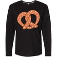 thumbnail image 3 of Inktastic Pretzel Long Sleeve T-Shirt, 3 of 5