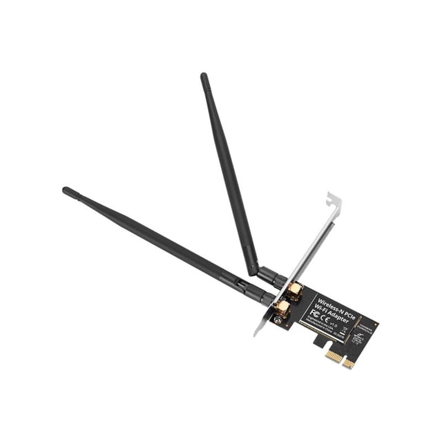 SIIG Wireless-N PCI Express Wi-Fi Adapter DP - Adaptateur Réseau - PCIe low profile - 802.11b/g/n