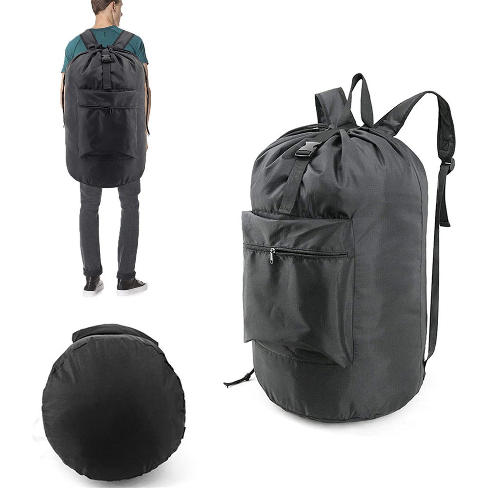 Laundry Backpack Bag Portable Durable Laundry Backpack With Padded
