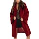 thumbnail image 2 of Chaqueta de abrigo de imitación cálida para mujer para mujer, abrigo de invierno con cuello vuelto Fridja po1854, 2 of 9